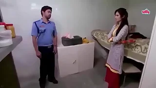 young Indian fucked off out of one's mind security protagonist Hindi porn